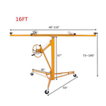 Drywall Lift Factory - Customizable Professional Gypsum Board Sheetrock