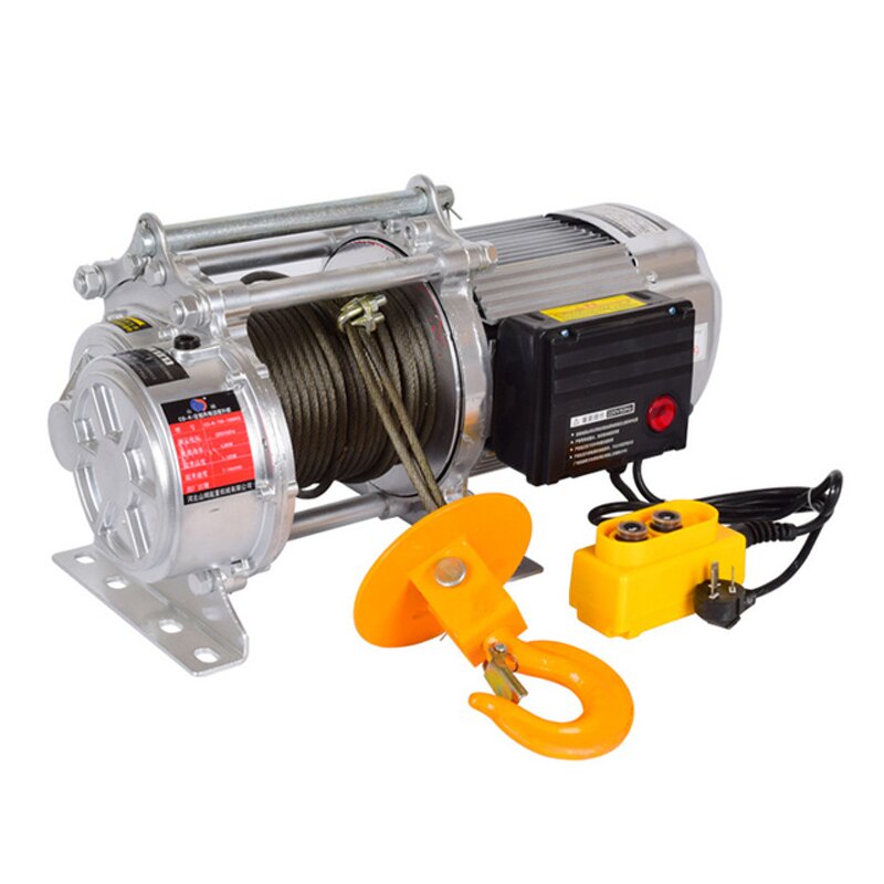 Electric Winch Manufacturer - 220V/380V Aluminum Alloy Shell with Remote Control