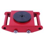 Transport Roller Skates Manufacturer - 12 Wheels Portable Cargo Tanks Trolley