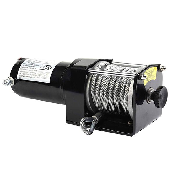 Electric Winch Manufacturer - 12V Heavy-Duty 12000lb Capacity Steel Rope