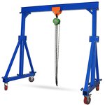 Shop Crane Manufacturer - 1 Ton Hydraulic Manual Foldable Portable Hoist