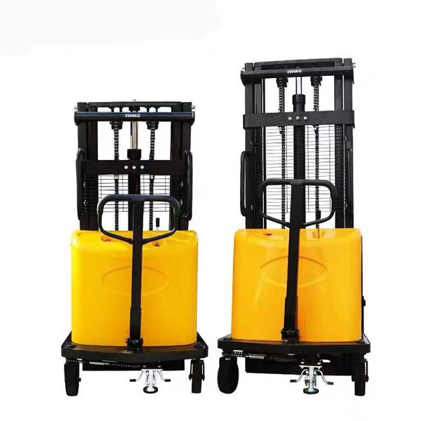 Semi Electric Stacker Manufacturer - High Quality 1000-1500kg Capacity Mini