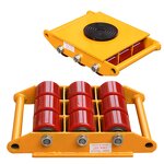 Cargo Trolley Manufacturer - Polyurethane Wheels Skate Pallet Moving Tanks