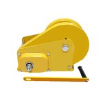 Manual Winch Manufacturer - Portable Lightweight Steel Hand Operated with Rope