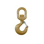 Crane Hook Manufacturer - with Latch Alloy Steel Swivel Eye Hook