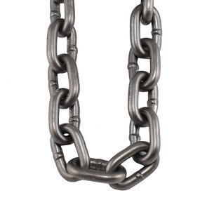Welded Lifting Chain Factory - G80 Grade Carbon Steel Zinc Finish Conveyor