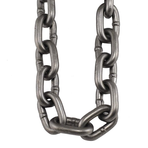 Welded Lifting Chain Factory - G80 Grade Carbon Steel Zinc Finish Conveyor