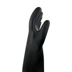 Butyl Rubber Industrial Gloves Manufacturer - High Strength Acid Alkali Chemical Resistant Short