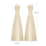 Thickened Latex Gloves Manufacturer - 6-Inch Yellow 800mm Long Arm Cut Resistant 1.6MM