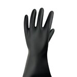 Butyl Rubber Industrial Gloves Manufacturer - High Strength Acid Alkali Chemical Resistant Short