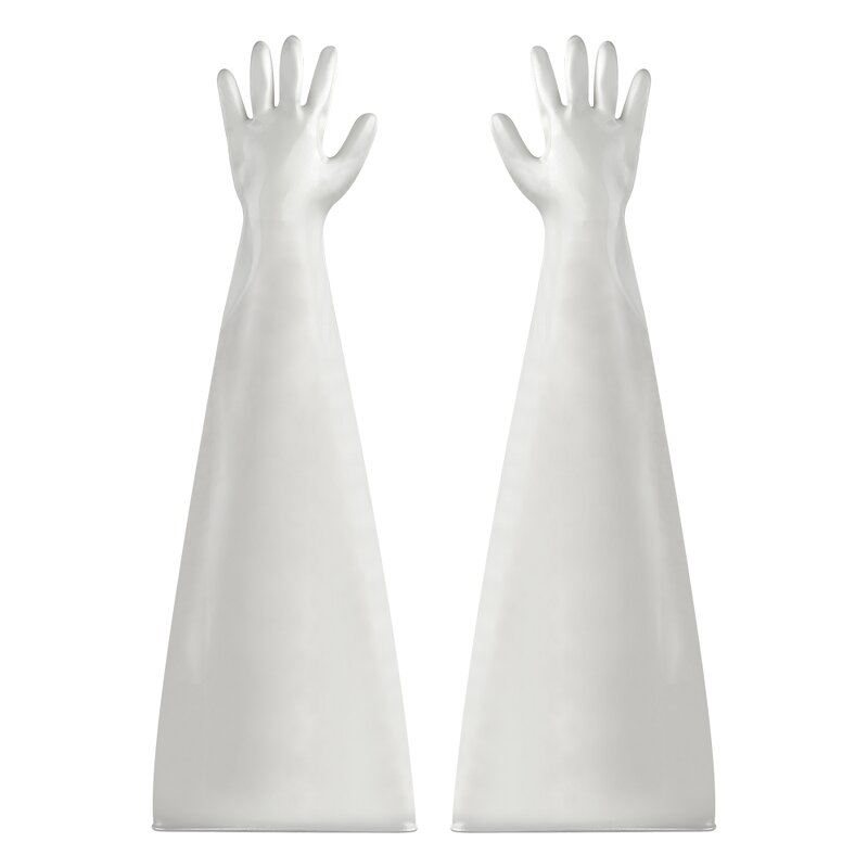CSM Rubber Gloves Manufacturer - 800MM Long Hypalon Chemical Safety Protective