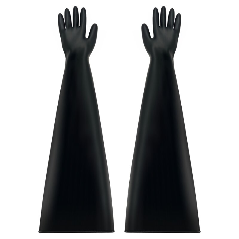 Butyl Rubber Glove Box Gloves Manufacturer - 2025 Hot Selling Chemical Resistant for Electronics Semiconductor