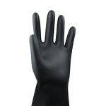 Butyl Rubber Industrial Gloves Manufacturer - High Strength Acid Alkali Chemical Resistant Short