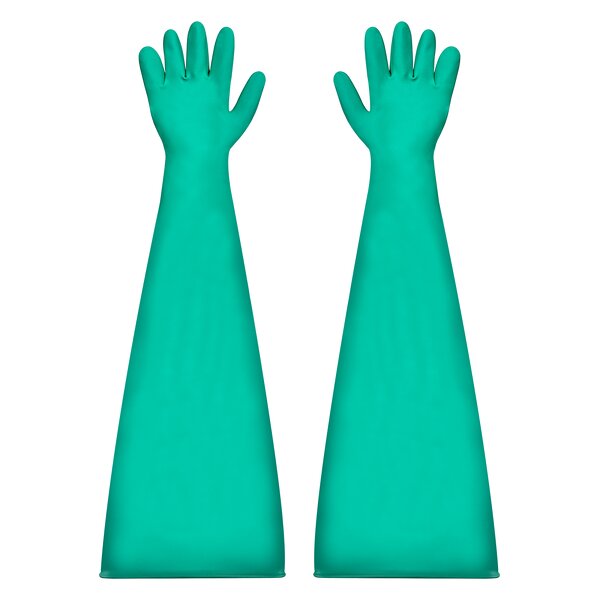 Green Nitrile Rubber Gloves Manufacturer - High Quality for High-Temperature Resistance Factory