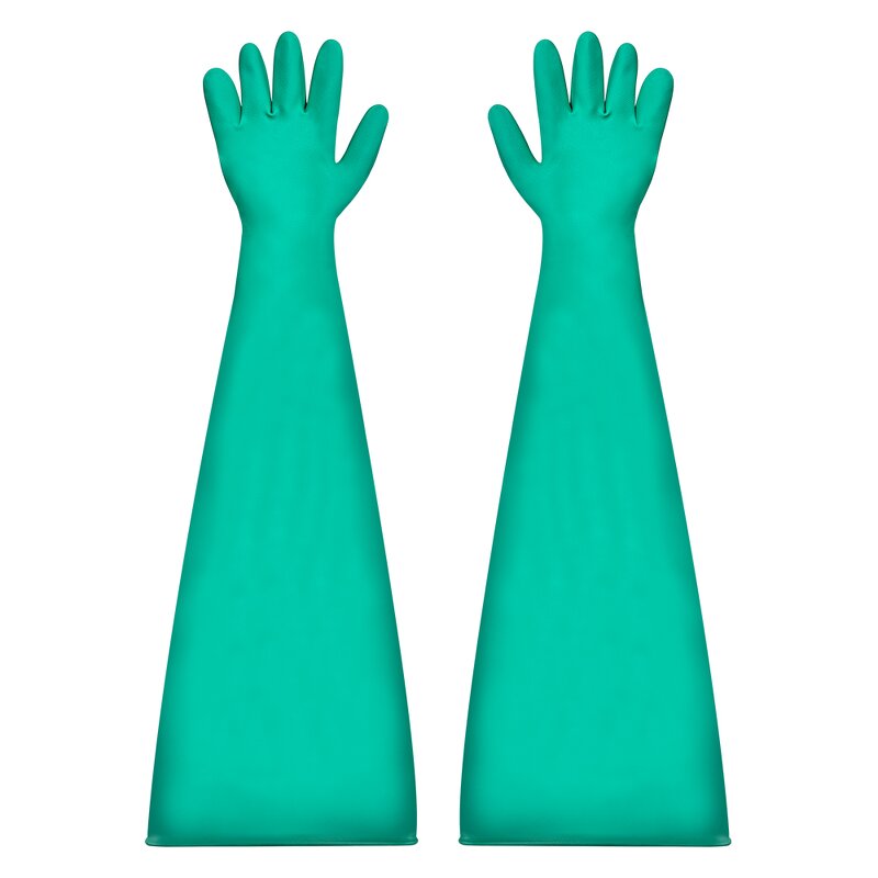 Green Nitrile Rubber Gloves Manufacturer - High Quality for High-Temperature Resistance Factory