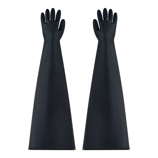 Work Protection Gloves Manufacturer - Professional Black for Nuclear Radiation Industry