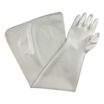 CSM Rubber Gloves Manufacturer - 7-Inch Safety with 200MM Flange Acid Alkali Resistant