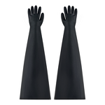 Insulated Latex Gloves Manufacturer - 9Inch Professional Black Box Gloves Anti-Static