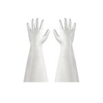 Hypalon Dry Box Gloves Manufacturer - 400MM Long Chemical Resistant Chlorosulfonated Polyethylene