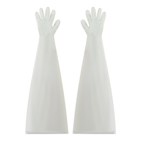 White Nitrile Rubber Gloves Manufacturer - 8INCH Factory Durable Heat Resistant Industrial Safety