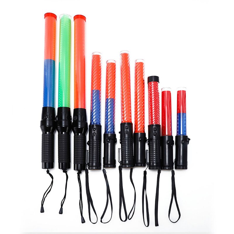 Traffic Baton Manufacturer - Custom LED Rechargeable Flashing Signal Wand
