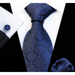 Men's Tie Factory - Custom Strip 100% Polyester Woven Business Tie