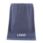 Bath Towel Factory - Customized Embroidery Logo Woven Cotton Thickened Comfortable