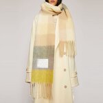 Winter Scarf Manufacturer - Custom Large Oversize Plaid Cape Cashmere Chunky