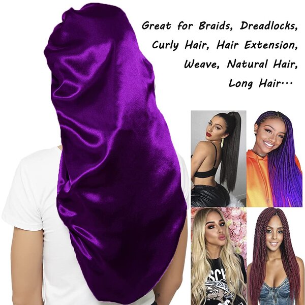 Sleeping Cap Factory - Custom Satin Soft Elastic Hair Bonnets for Sleeping