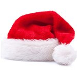 Christmas Hat Factory - Cheap Promotional Party Red Plush Santa Hats