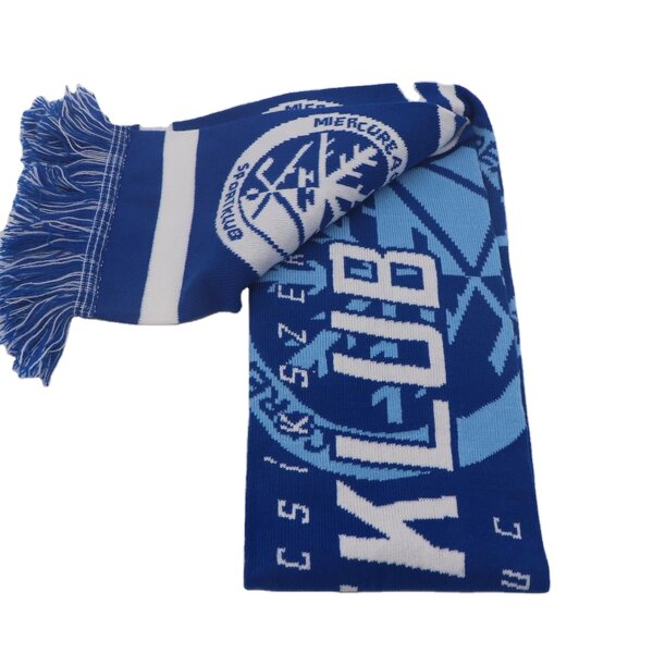 Soccer Scarf Manufacturer - Customized Design Knit Promotional Fan Scarf