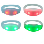LED Bracelet Manufacturer - 7 Colors Voice Control Flashing Bangle for Party