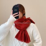 Cashmere Scarf Factory - Soft Solid Color Wraps Thin Long Tassel Casual Lady