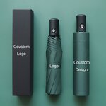 Umbrella Factory - Custom Classic UV Three-Folding with Gift Box OEM