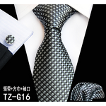 Men's Tie Factory - Custom Strip 100% Polyester Woven Business Tie