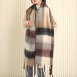 Polyester Scarf Factory - Oversized Chunky for Women Winter Warm Blanket Big
