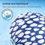 Shower Cap Manufacturer - Luxury Women's Double-Layer Adjustable Satin Lined