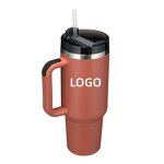 Stainless Steel Cup Factory - Custom 40oz Double Layer Vacuum Portable Straw