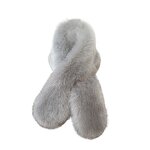 Faux Fur Scarf Manufacturer - Custom Soft Artificial with Ball Rabbit Fur Scarf