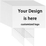 Lawn Signs Manufacturer - Custom PVC Eco-Friendly Cartoon H-Stakes Yard