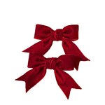 Velvet Ribbon Manufacturer - Custom Burgundy Eco-Friendly Bow for Decor