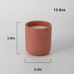 Scented Candles Factory - Wholesale Classic Cement Texture Multi-size Concrete