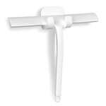 Glass Scraper Manufacturer - Silicone Wiper with Hooks for Bathroom
