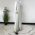 Abaya Factory - Wholesale Modest Solid Color Satin Sleeveless for Women
