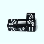 Acrylic Dice Factory - Custom with Heat-Transfer Printed Logo for Games