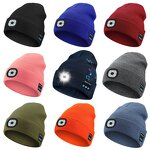 LED Beanie Hat Manufacturer - Custom Warm Winter Beanie with Light Outdoor