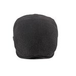 Linen Beret Factory - Unisex Four Seasons Breathable Ivy Flat Cap Embossed