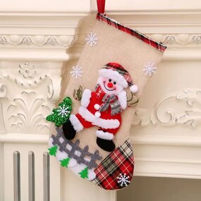 Christmas Stocking Factory - Holiday Statues Calendar Tabletop Needlepoint Acrylics