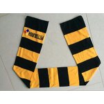 Football Scarf Factory - Custom Design Double Layers Silk Knit Fan Scarf