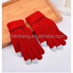 Touch Screen Gloves Manufacturer - New Style Knitting Wool Cute Fingerless